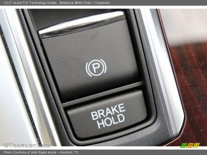 Bellanova White Pearl / Graystone 2017 Acura TLX Technology Sedan