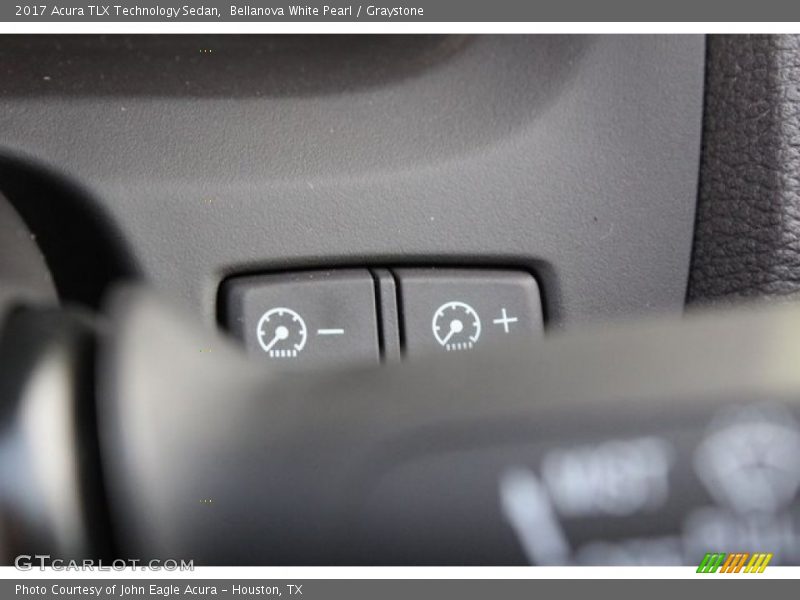 Bellanova White Pearl / Graystone 2017 Acura TLX Technology Sedan