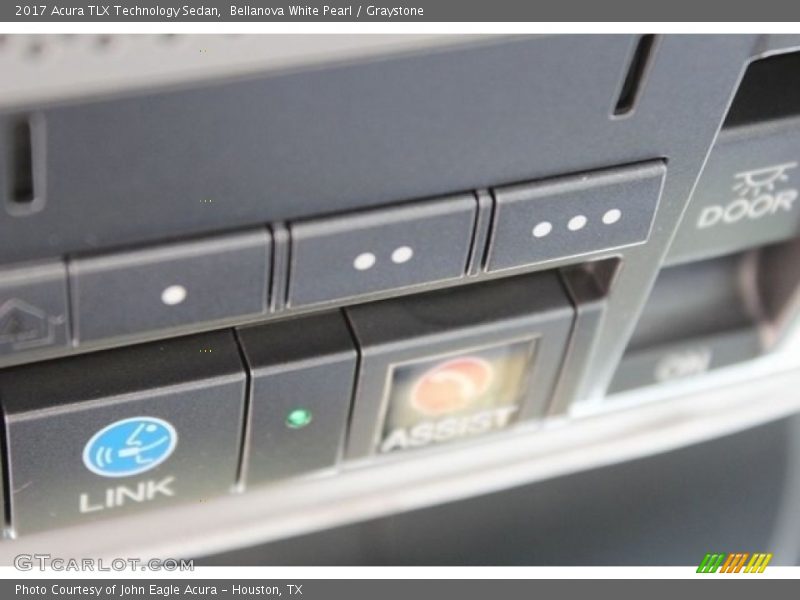 Bellanova White Pearl / Graystone 2017 Acura TLX Technology Sedan