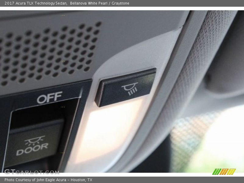 Bellanova White Pearl / Graystone 2017 Acura TLX Technology Sedan