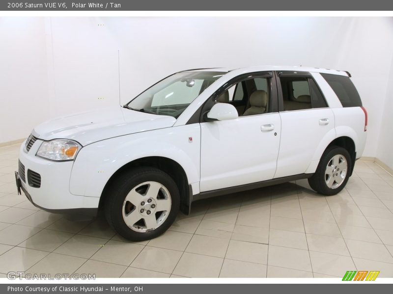 Polar White / Tan 2006 Saturn VUE V6