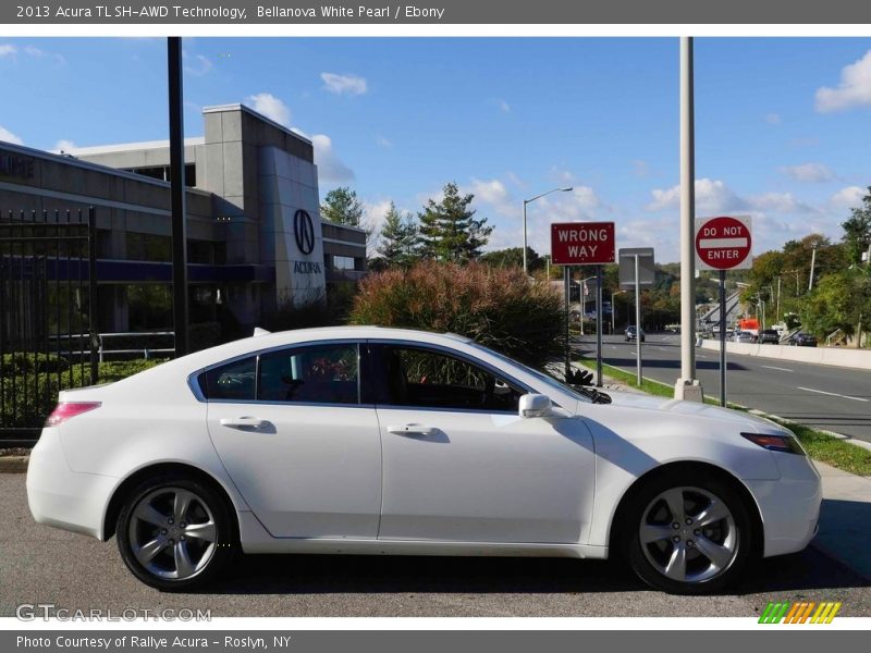 Bellanova White Pearl / Ebony 2013 Acura TL SH-AWD Technology