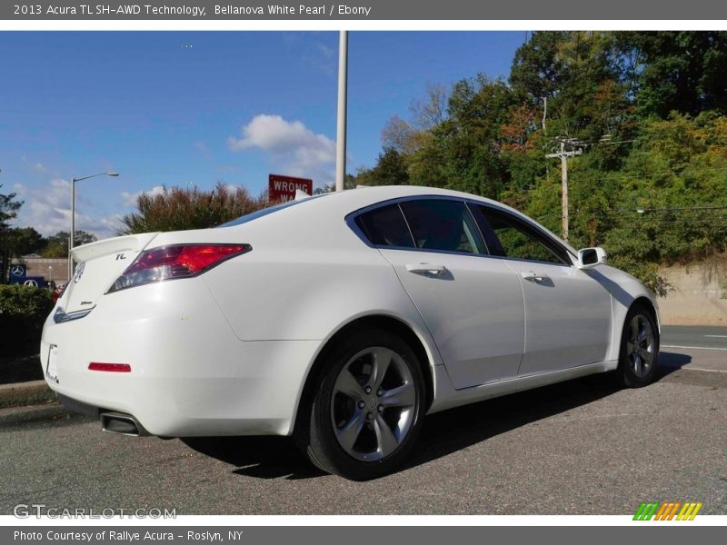 Bellanova White Pearl / Ebony 2013 Acura TL SH-AWD Technology
