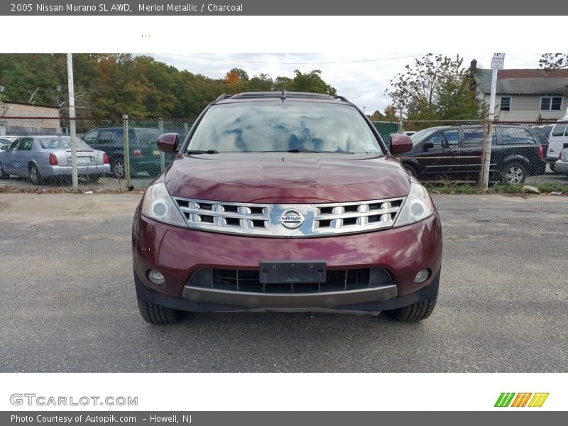 Merlot Metallic / Charcoal 2005 Nissan Murano SL AWD