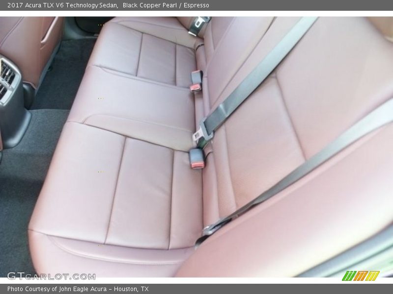 Black Copper Pearl / Espresso 2017 Acura TLX V6 Technology Sedan
