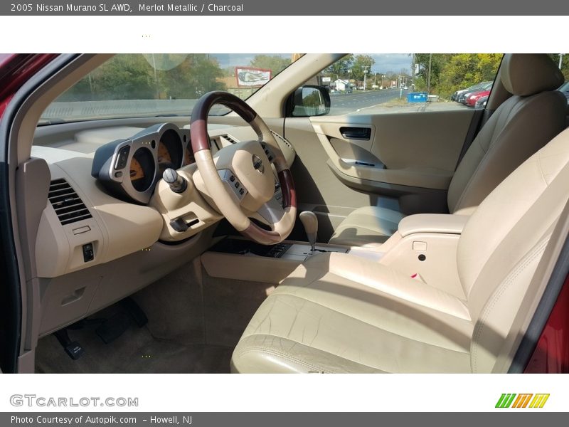 Merlot Metallic / Charcoal 2005 Nissan Murano SL AWD