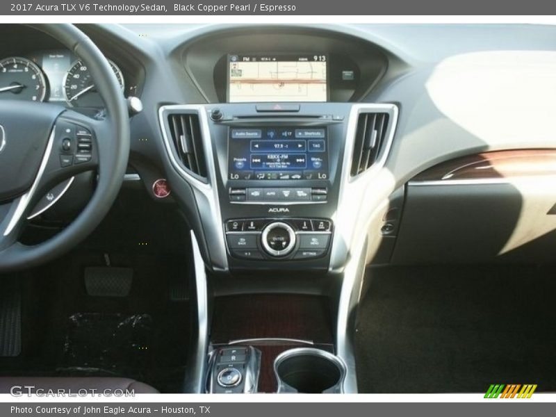 Black Copper Pearl / Espresso 2017 Acura TLX V6 Technology Sedan