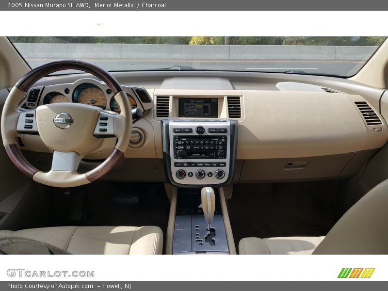Merlot Metallic / Charcoal 2005 Nissan Murano SL AWD