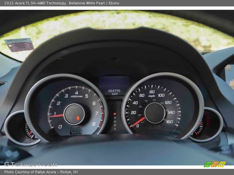 Bellanova White Pearl / Ebony 2013 Acura TL SH-AWD Technology