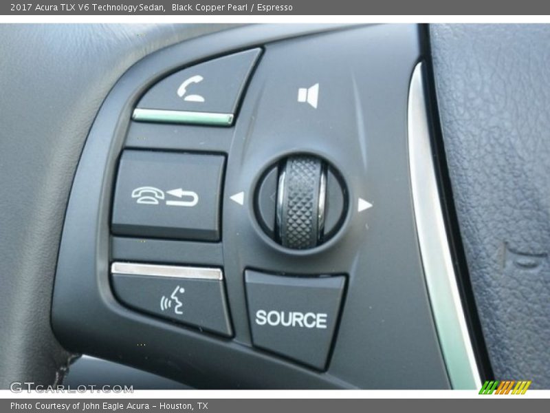 Black Copper Pearl / Espresso 2017 Acura TLX V6 Technology Sedan