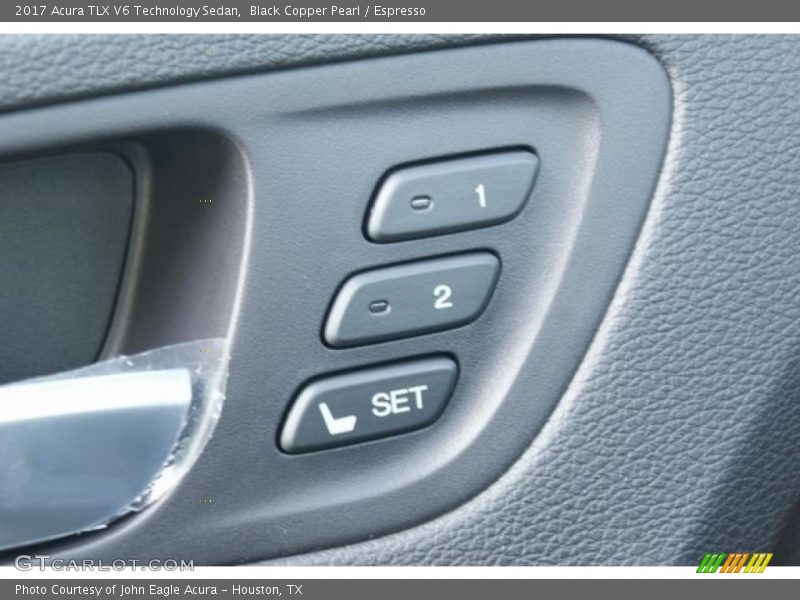Black Copper Pearl / Espresso 2017 Acura TLX V6 Technology Sedan