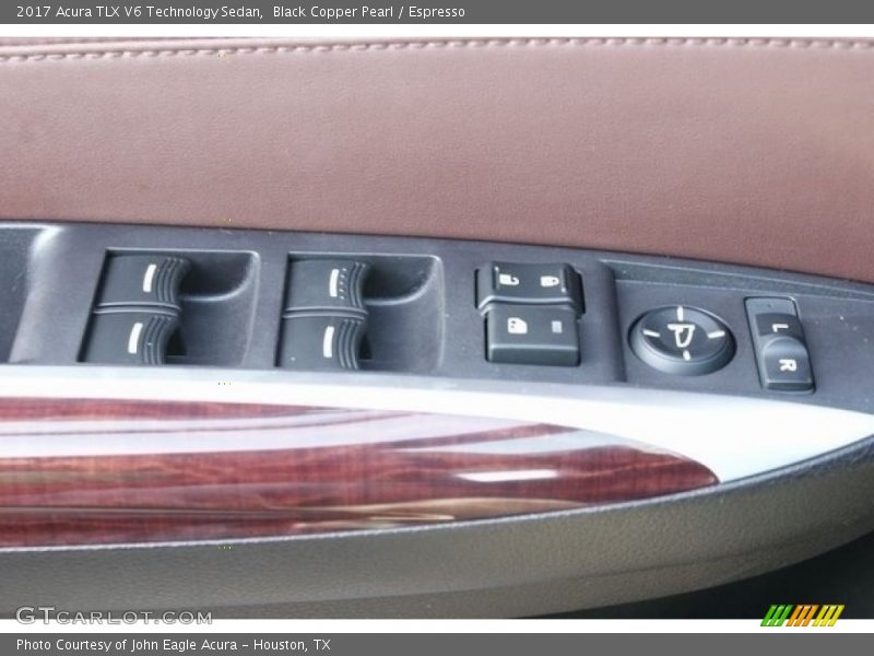Black Copper Pearl / Espresso 2017 Acura TLX V6 Technology Sedan