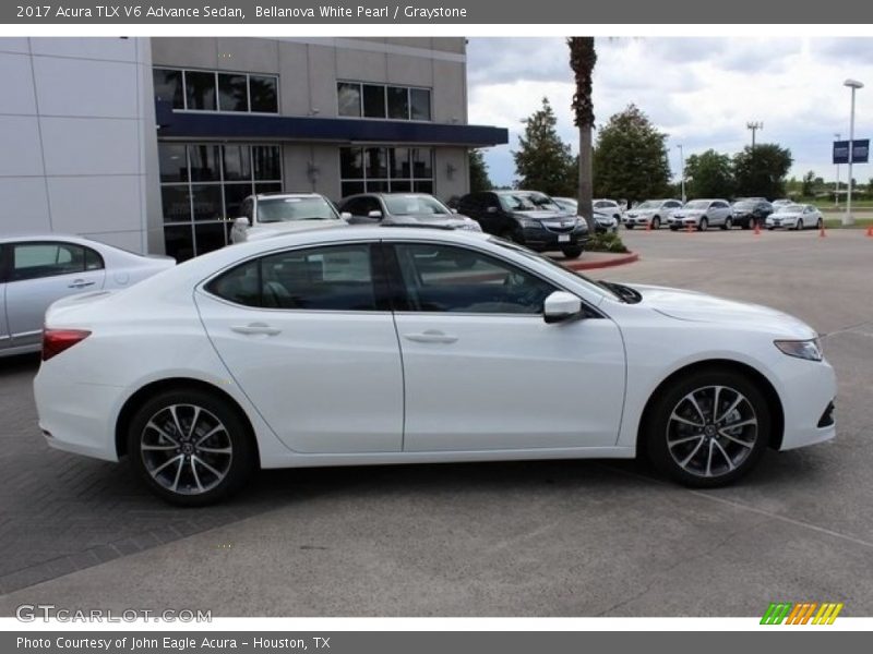  2017 TLX V6 Advance Sedan Bellanova White Pearl