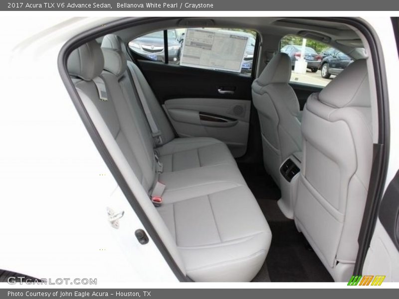 Rear Seat of 2017 TLX V6 Advance Sedan