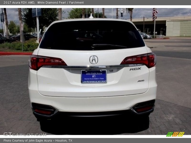 White Diamond Pearl / Parchment 2017 Acura RDX AWD