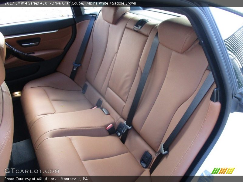 Rear Seat of 2017 4 Series 430i xDrive Gran Coupe