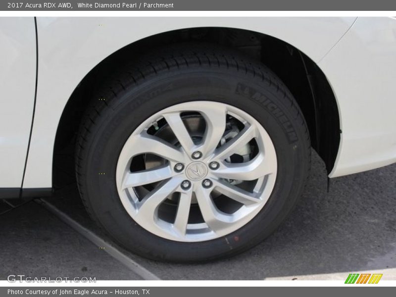 White Diamond Pearl / Parchment 2017 Acura RDX AWD