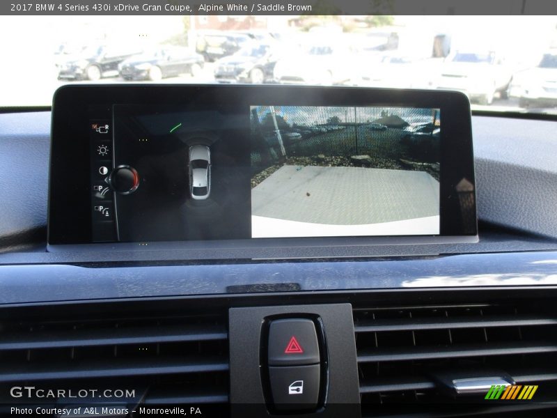 Alpine White / Saddle Brown 2017 BMW 4 Series 430i xDrive Gran Coupe