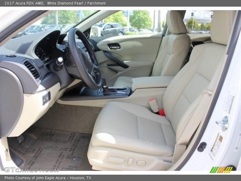 White Diamond Pearl / Parchment 2017 Acura RDX AWD