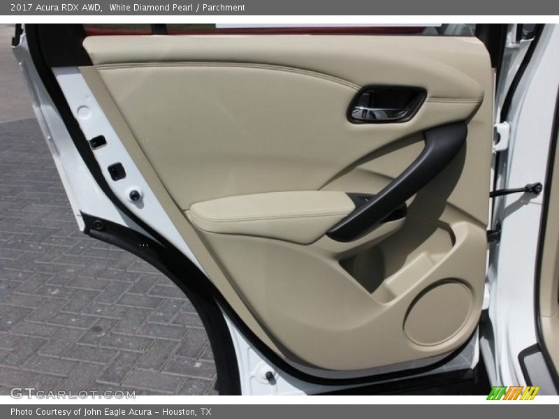 White Diamond Pearl / Parchment 2017 Acura RDX AWD
