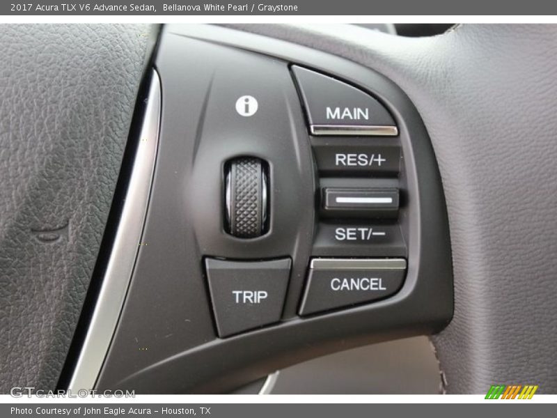 Controls of 2017 TLX V6 Advance Sedan