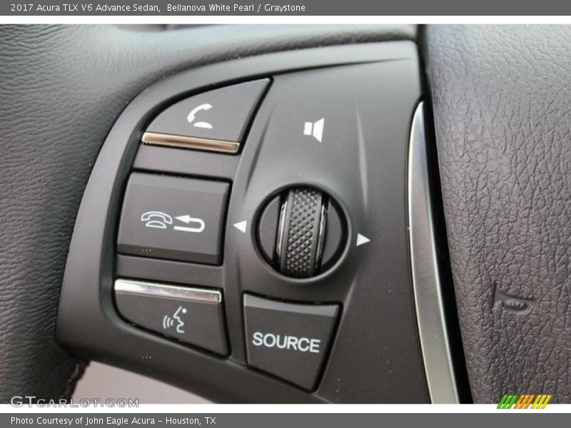 Controls of 2017 TLX V6 Advance Sedan