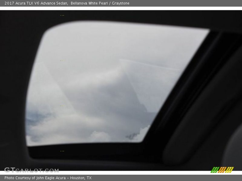 Bellanova White Pearl / Graystone 2017 Acura TLX V6 Advance Sedan