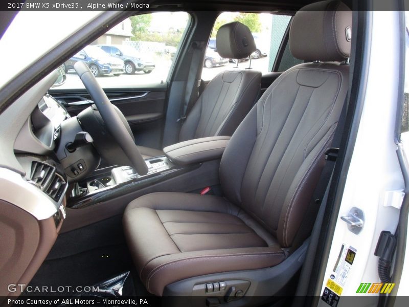 Front Seat of 2017 X5 xDrive35i