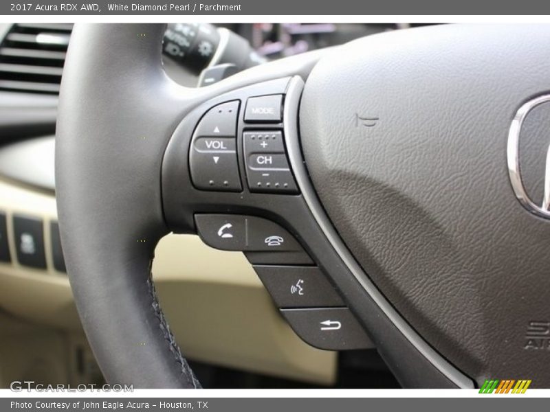 White Diamond Pearl / Parchment 2017 Acura RDX AWD