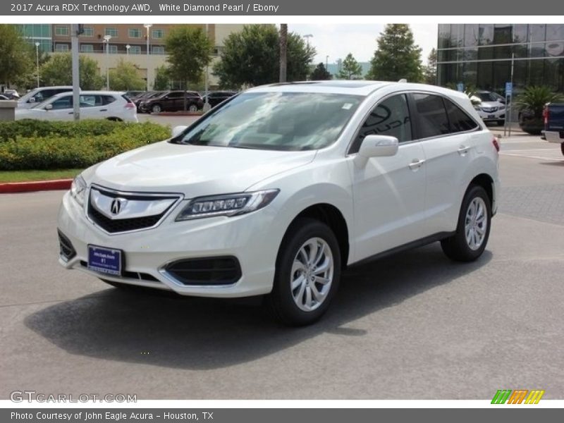 White Diamond Pearl / Ebony 2017 Acura RDX Technology AWD