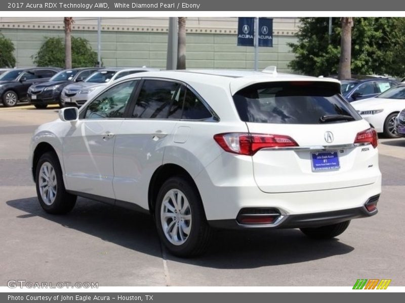 White Diamond Pearl / Ebony 2017 Acura RDX Technology AWD