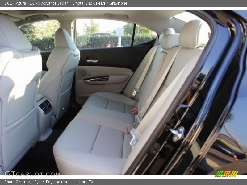 Rear Seat of 2017 TLX V6 Advance Sedan