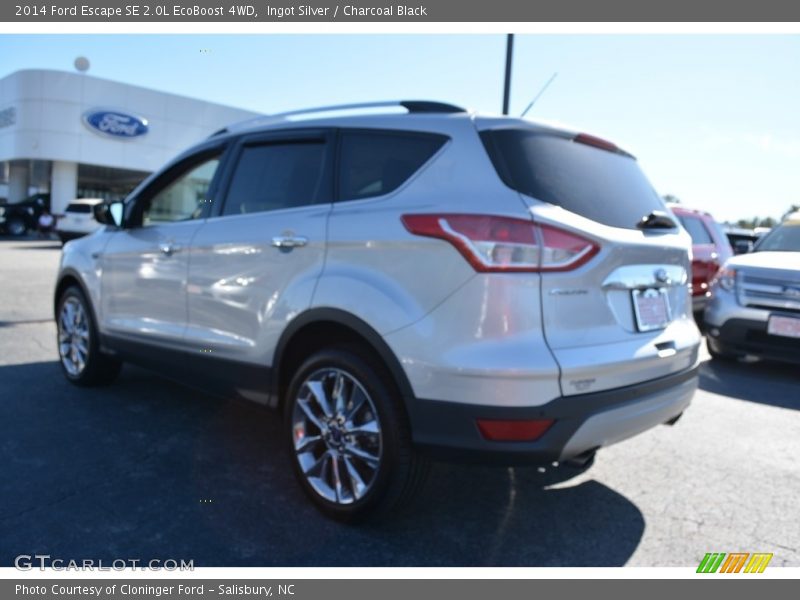 Ingot Silver / Charcoal Black 2014 Ford Escape SE 2.0L EcoBoost 4WD