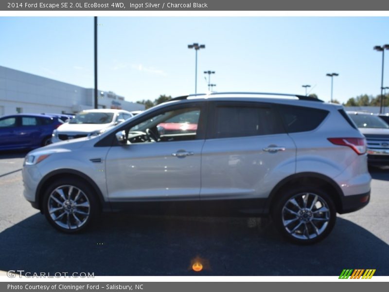 Ingot Silver / Charcoal Black 2014 Ford Escape SE 2.0L EcoBoost 4WD