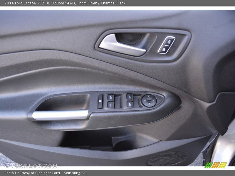 Ingot Silver / Charcoal Black 2014 Ford Escape SE 2.0L EcoBoost 4WD