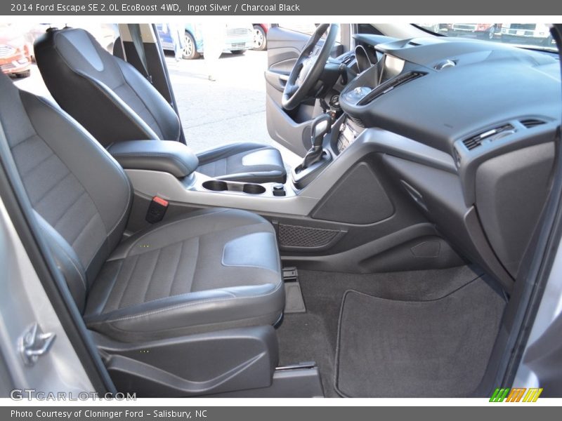 Ingot Silver / Charcoal Black 2014 Ford Escape SE 2.0L EcoBoost 4WD