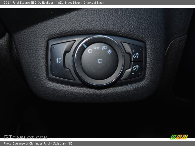 Ingot Silver / Charcoal Black 2014 Ford Escape SE 2.0L EcoBoost 4WD
