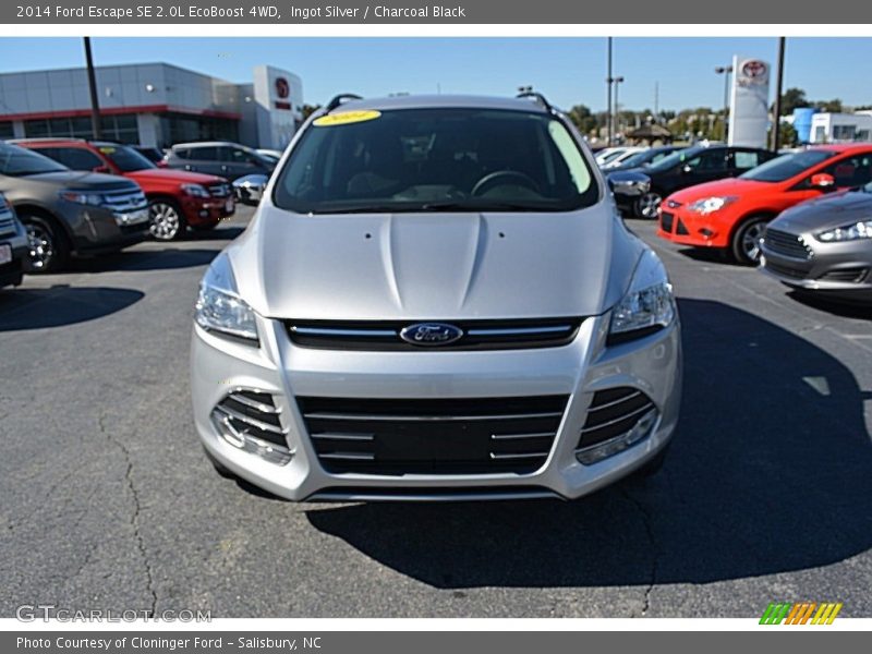 Ingot Silver / Charcoal Black 2014 Ford Escape SE 2.0L EcoBoost 4WD