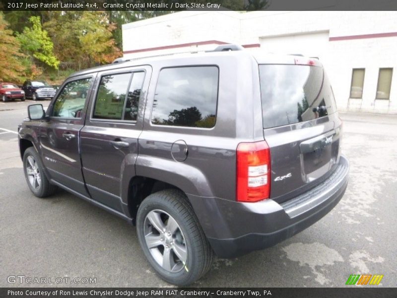 Granite Crystal Metallic / Dark Slate Gray 2017 Jeep Patriot Latitude 4x4