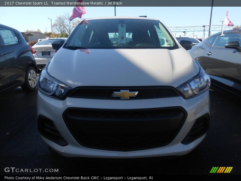 Toasted Marshmallow Metallic / Jet Black 2017 Chevrolet Spark LS