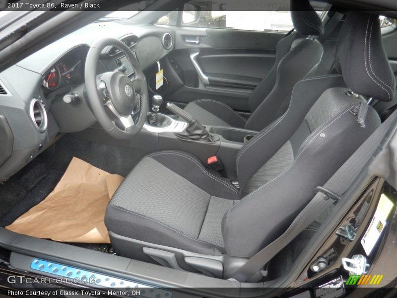  2017 86  Black Interior