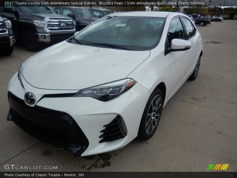 Front 3/4 View of 2017 Corolla 50th Anniversary Special Edition