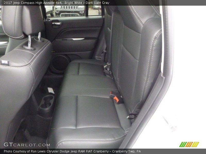 Rear Seat of 2017 Compass High Altitude 4x4
