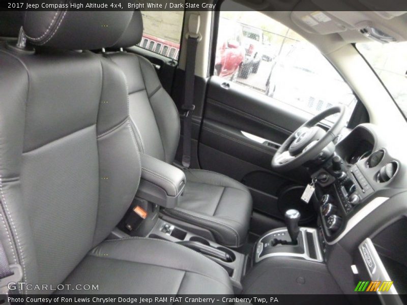 Front Seat of 2017 Compass High Altitude 4x4