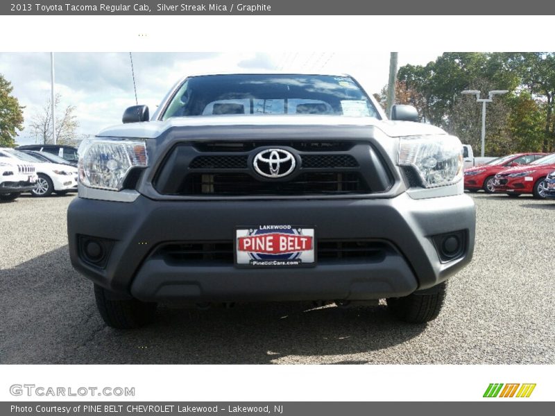 Silver Streak Mica / Graphite 2013 Toyota Tacoma Regular Cab