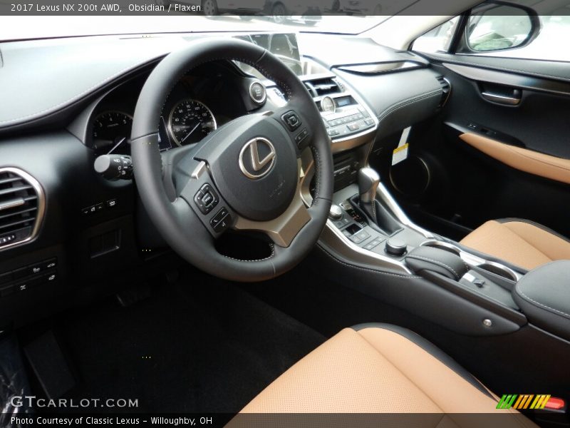  2017 NX 200t AWD Flaxen Interior