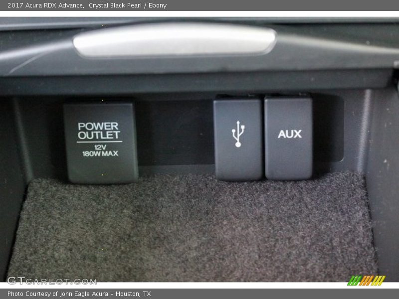 Crystal Black Pearl / Ebony 2017 Acura RDX Advance