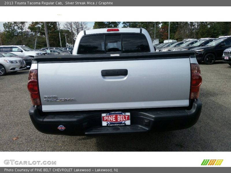 Silver Streak Mica / Graphite 2013 Toyota Tacoma Regular Cab