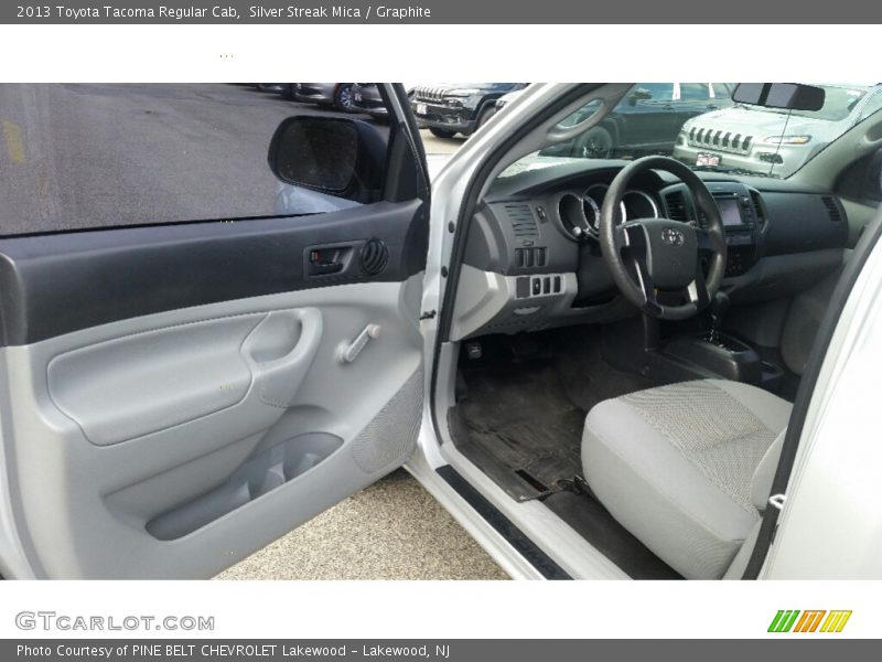 Silver Streak Mica / Graphite 2013 Toyota Tacoma Regular Cab