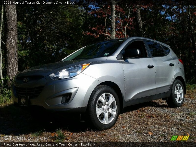 Diamond Silver / Black 2013 Hyundai Tucson GL